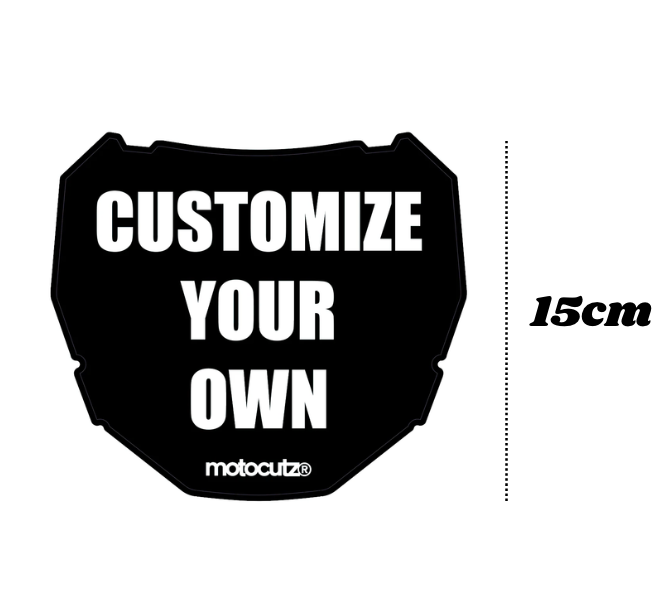 MOTOCUTZ/ODI Plate Sticker