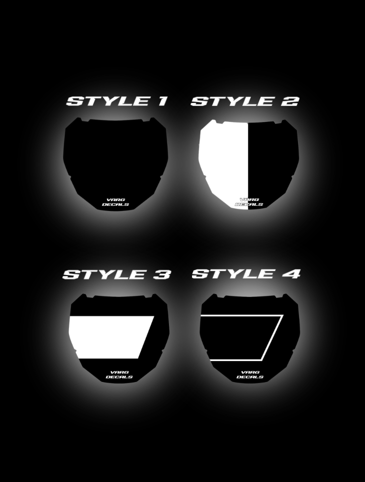 ODI CUSTOM Plate Decal