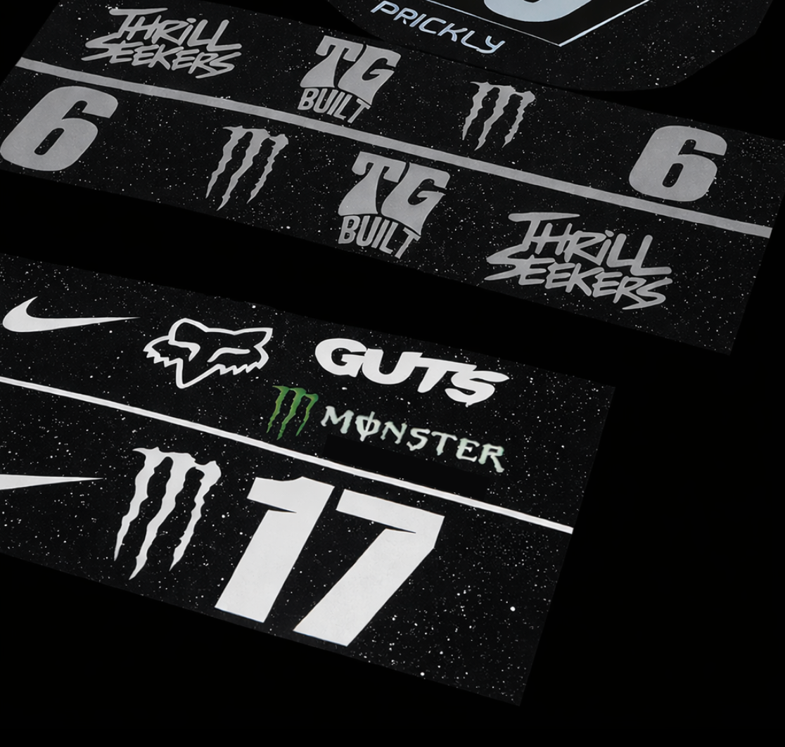 (Pack of 2) Custom Swing-Arm Decal